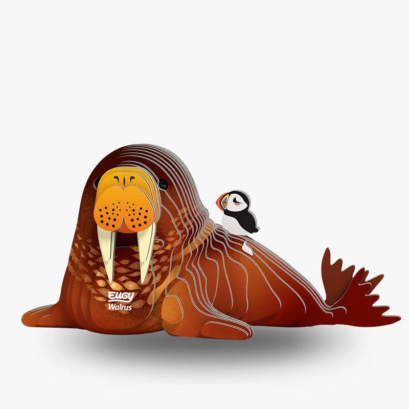 Walrus 3D Cardboard Model Kit Eugy (ONLINE ORDER ONLY)