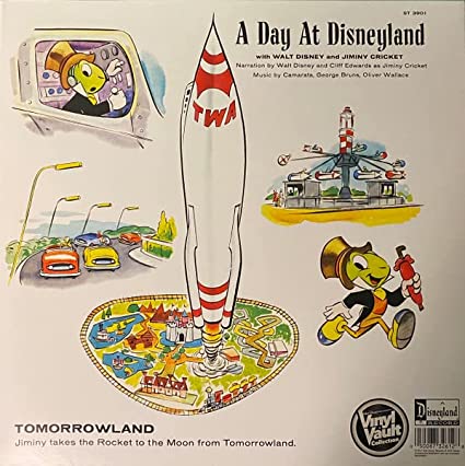 A Day At Disneyland with Walt Disney and Jiminy Cricket (2 Lp's) [Vinyl] (ONLINE ORDER ONLY)