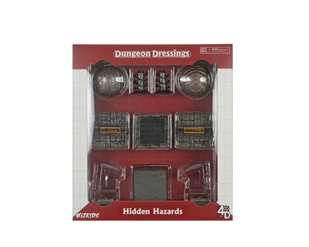 WarLock Tiles: Dungeon Dressings - Traps - Hidden Hazards (ONLINE ORDER ONLY)