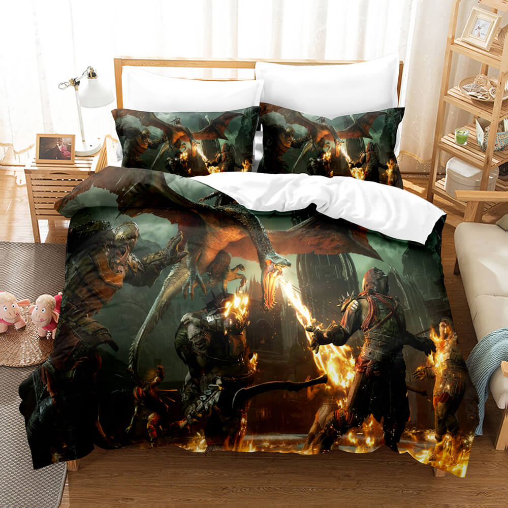 Warface War Front Cosplay 3 Piece Bedding Set Quilt Covers (Online Order Only)