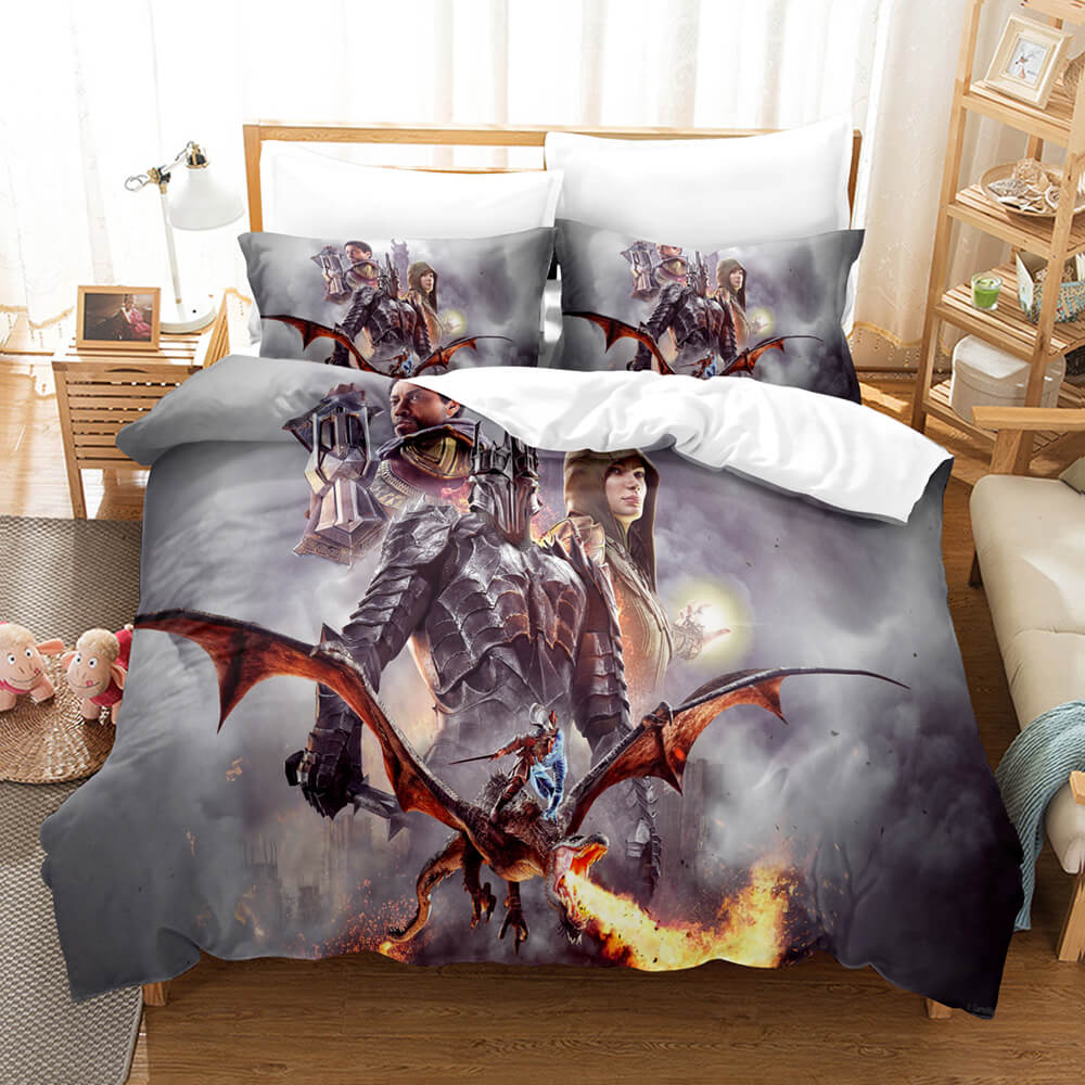 Warface War Front Cosplay 3 Piece Bedding Set Quilt Covers (Online Order Only)
