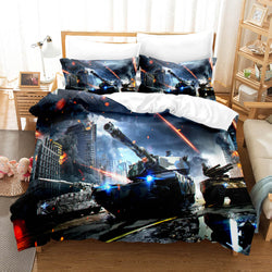Warface War Front Cosplay 3 Piece Bedding Set Quilt Covers (Online Order Only)