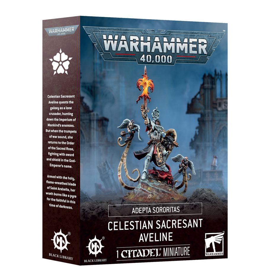Warhammer 40K: Adepta Sororitas - Celestian Sacresant Aveline (ONLINE ORDER ONLY)