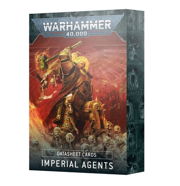 Warhammer 40K: Imperial Agents - Datasheet Cards (ONLINE ORDER ONLY)