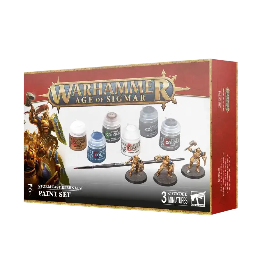 Warhammer: Age of Sigmar - Stormcast Eternals Vindicators + Paint Set (New in Box/Sprue) (ONLINE ORDER ONLY)