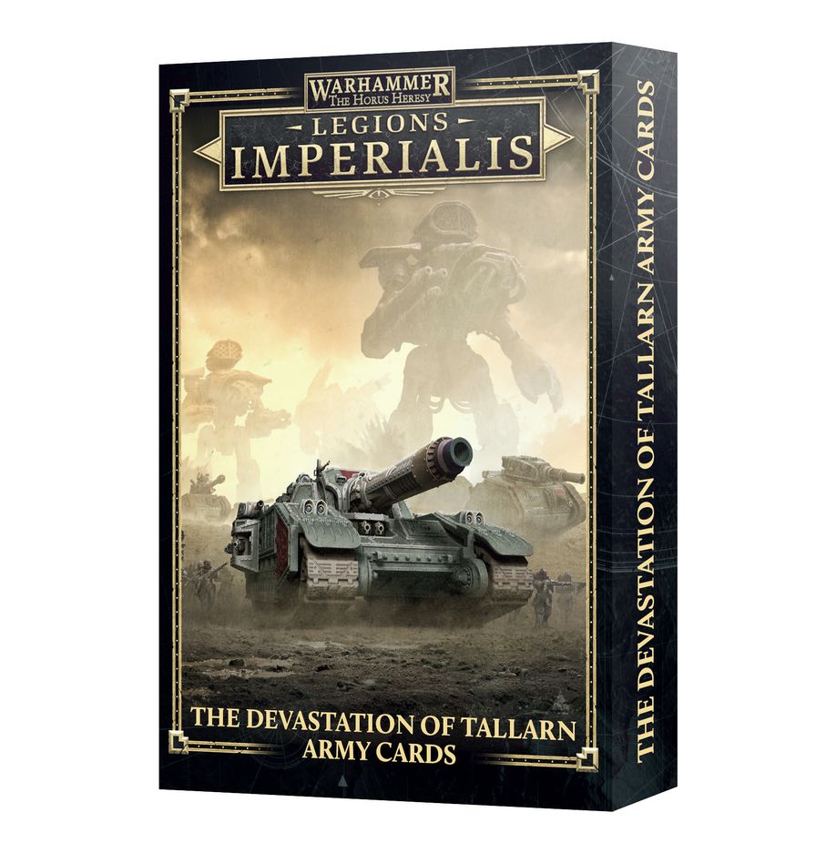 Warhammer Legions Imperialis: Devastation of Tallarn Army Cards (ONLINE ORDER ONLY)