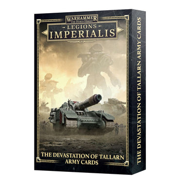 Warhammer Legions Imperialis: Devastation of Tallarn Army Cards (ONLINE ORDER ONLY)