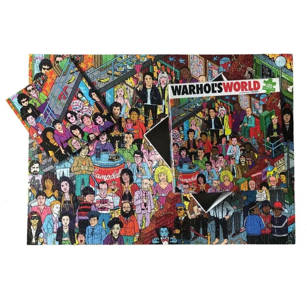 Warhol's World 1000 Piece Jigsaw Puzzle Dokument