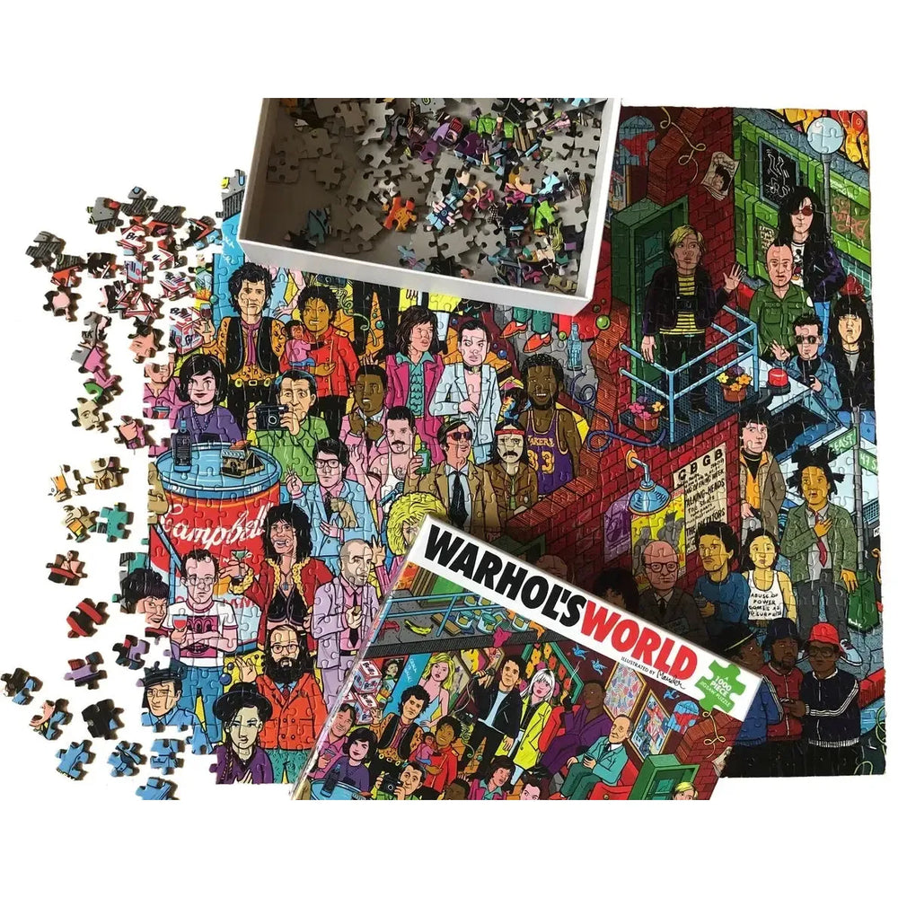 Warhol's World 1000 Piece Jigsaw Puzzle Dokument