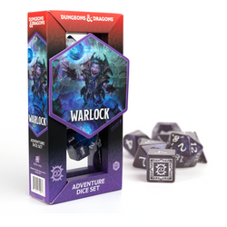 D&D Adventure Dice Set - Warlock Edition | Purple 16pc Collection (ONLINE ORDER ONLY)