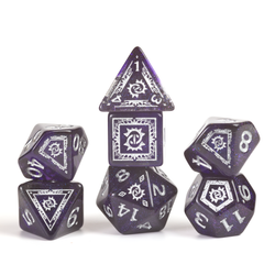 D&D Adventure Dice Set - Warlock Edition | Purple 16pc Collection (ONLINE ORDER ONLY)