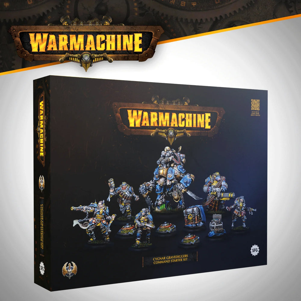 Warmachine: Cygnar Gravediggers Command Starter (ONLINE ORDER ONLY)