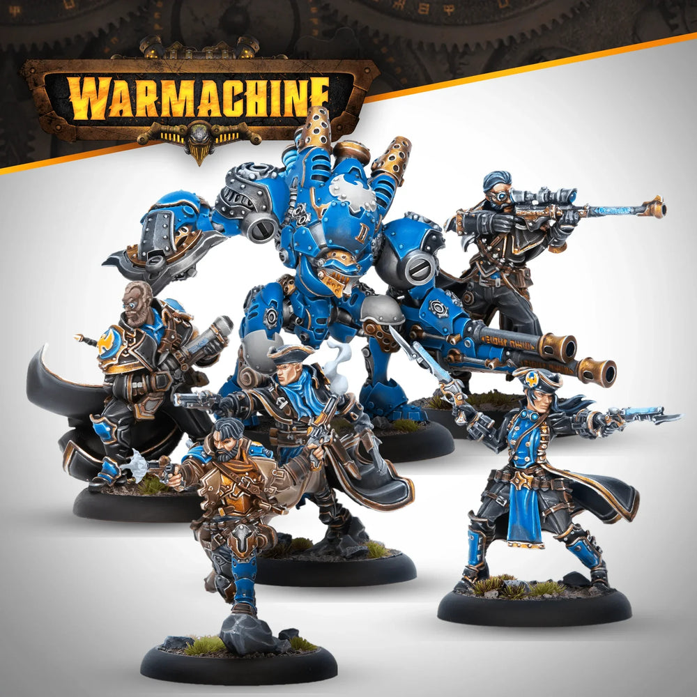 Warmachine: Cygnar Hellslingers Command Cadre (ONLINE ORDER ONLY)