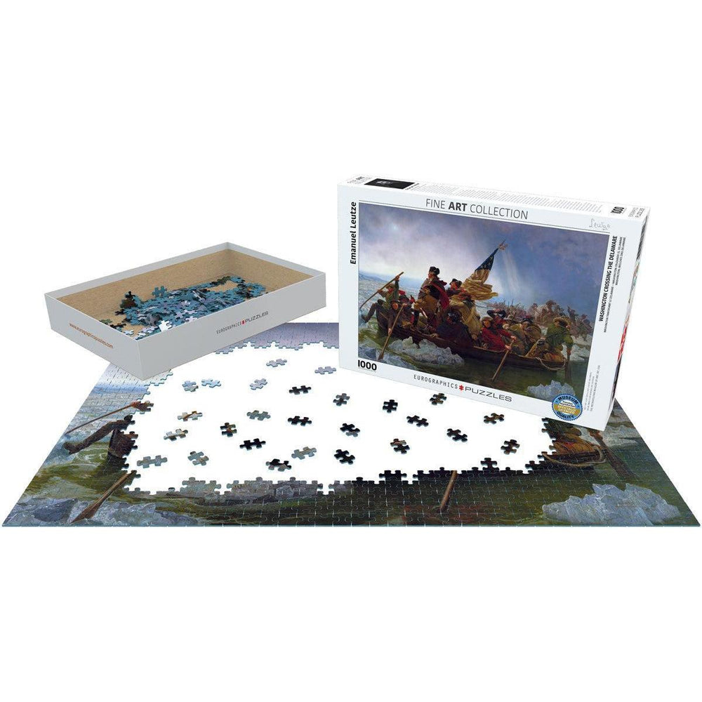 Washington Crossing the Delaware 1000 Piece Jigsaw Puzzle Eurographics (ONLINE ORDER ONLY)