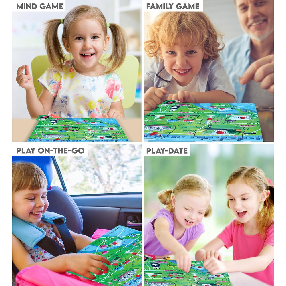 Washington DC Monuments 8 Piece Wooden Peg Puzzle Puzzled