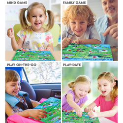 Washington DC Monuments 8 Piece Wooden Peg Puzzle Puzzled