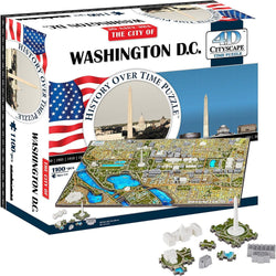 Washington D.C. 1100 Piece 4D Jigsaw Puzzle CityScape (ONLINE ORDER ONLY)