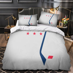 Washington Capitals Bedding Set Quilt Duvet Cover Without Filler (Online Order Only)