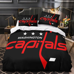 Washington Capitals Bedding Set Quilt Duvet Cover Without Filler (Online Order Only)