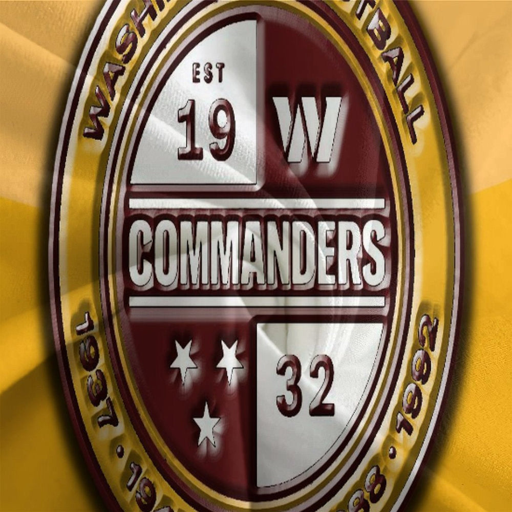 Washington Commanders Bedding Set Duvet Cover Without Filler (Online Order Only)