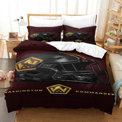 Washington Commanders Bedding Set Duvet Cover Without Filler (Online Order Only)