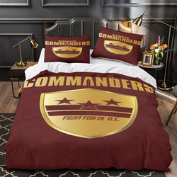 Washington Commanders Bedding Set Duvet Cover Without Filler (Online Order Only)