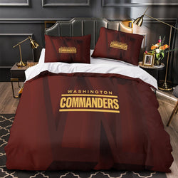 Washington Commanders Bedding Set Duvet Cover Without Filler (Online Order Only)