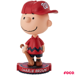 Charlie Brown Peanuts Bighead MLB Bobbleheads (ONLINE ORDER ONLY)