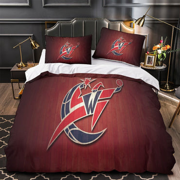 Washington Wizards Bedding Set Duvet Cover Without Filler (Online Order Only)
