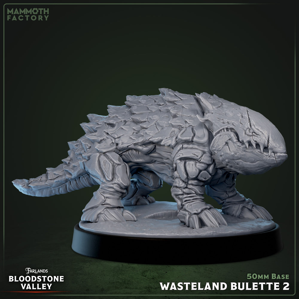 Wasteland Bulettes - Land Shark Monster Miniatures (ONLINE ORDER ONLY)