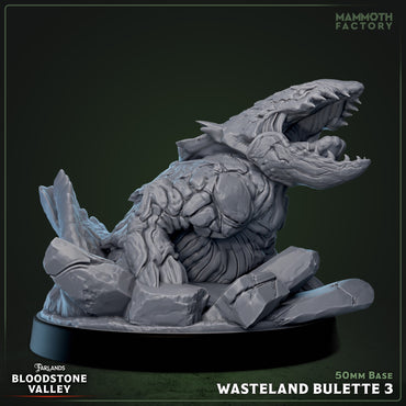 Wasteland Bulettes - Land Shark Monster Miniatures (ONLINE ORDER ONLY)