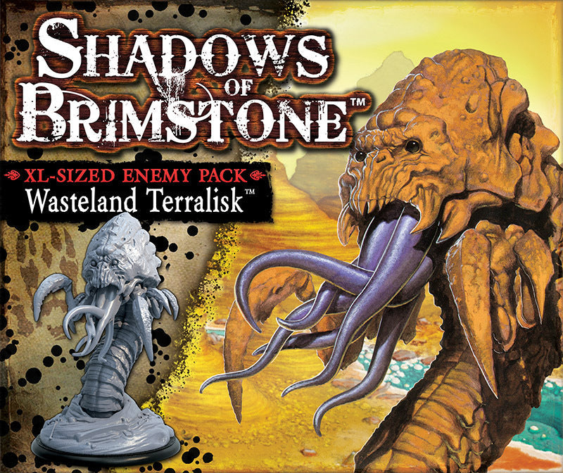 Shadows of Brimstone: Wasteland Terralisk XL Enemy Pack (ONLINE ORDER ONLY)