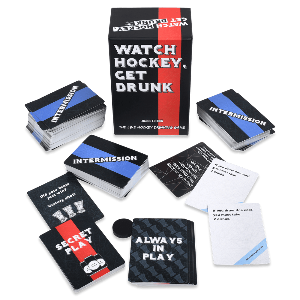 WATCH HOCKEY, GET DRUNK - The Live Hockey Drinking Game (Online Order Only)