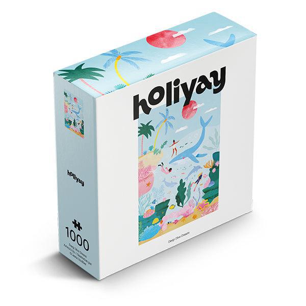 Water Ballet 1000 Piece Jigsaw Puzzle Holiyay (ONLINE ORDER ONLY)