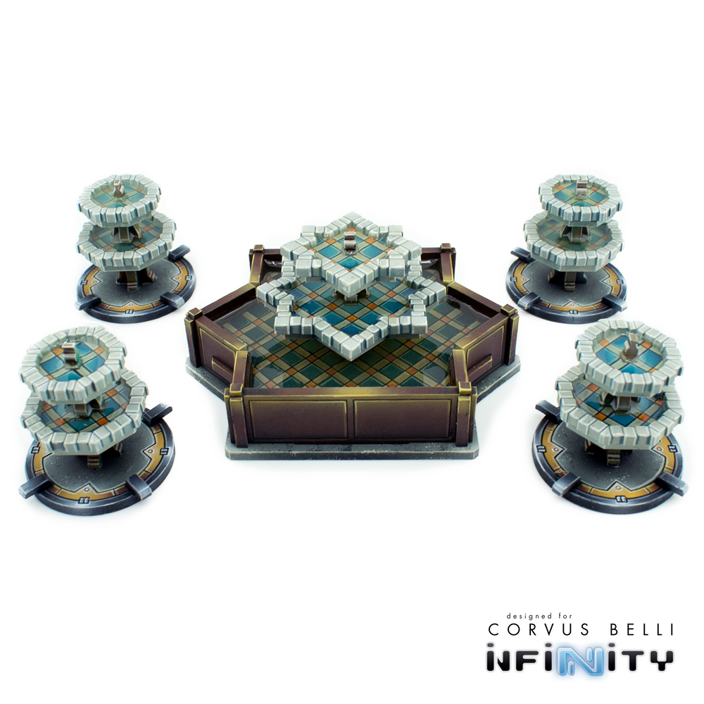 Alcazaba Water Features Set