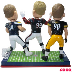 Watt Brothers NFL Triple Bobblehead (ONLINE ORDER ONLY)