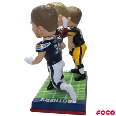 Watt Brothers NFL Triple Bobblehead (ONLINE ORDER ONLY)