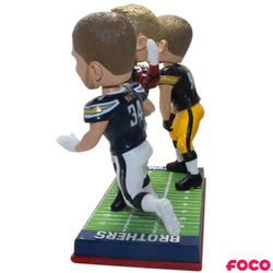Watt Brothers NFL Triple Bobblehead (ONLINE ORDER ONLY)