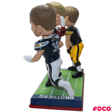 Watt Brothers NFL Triple Bobblehead (ONLINE ORDER ONLY)