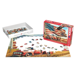 Waving Flag USA 1000 Piece Jigsaw Puzzle Eurographics (ONLINE ORDER ONLY)