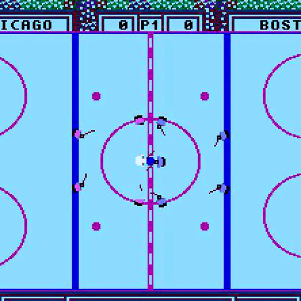 Wayne Gretzky Hockey (White Jersey Variant) (Nintendo NES) (Online Only)