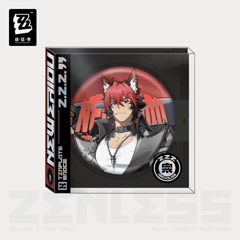 Zenless Zone Zero Artwork Series Tinplate Badge Spook Shack