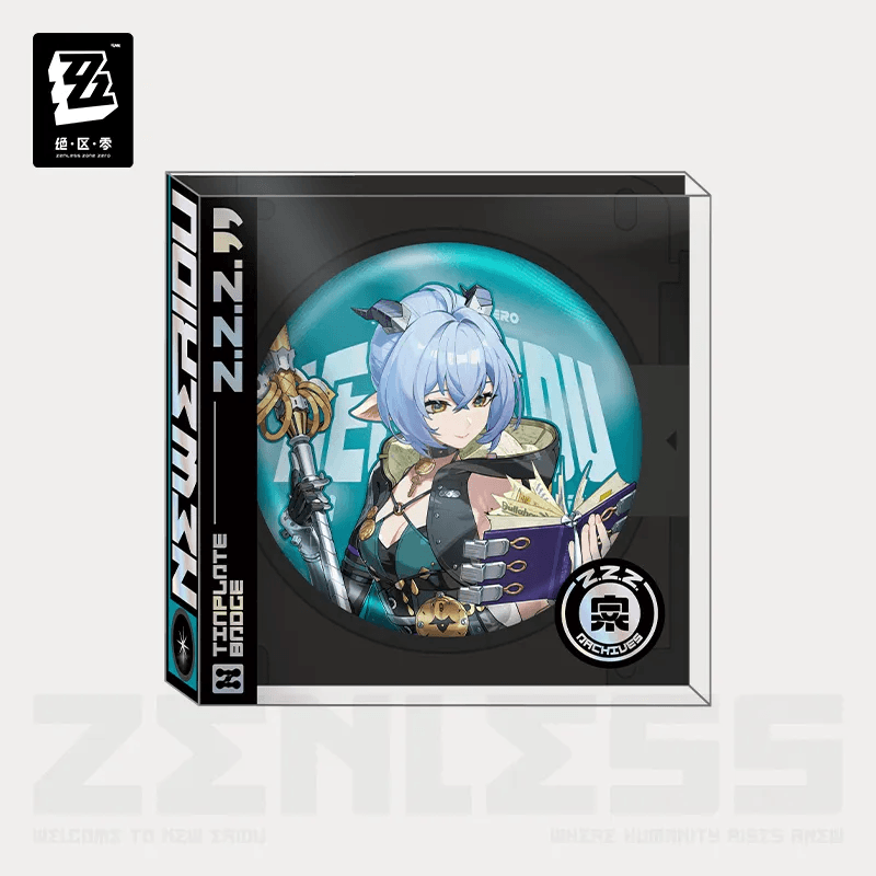 Zenless Zone Zero Artwork Series Tinplate Badge Spook Shack