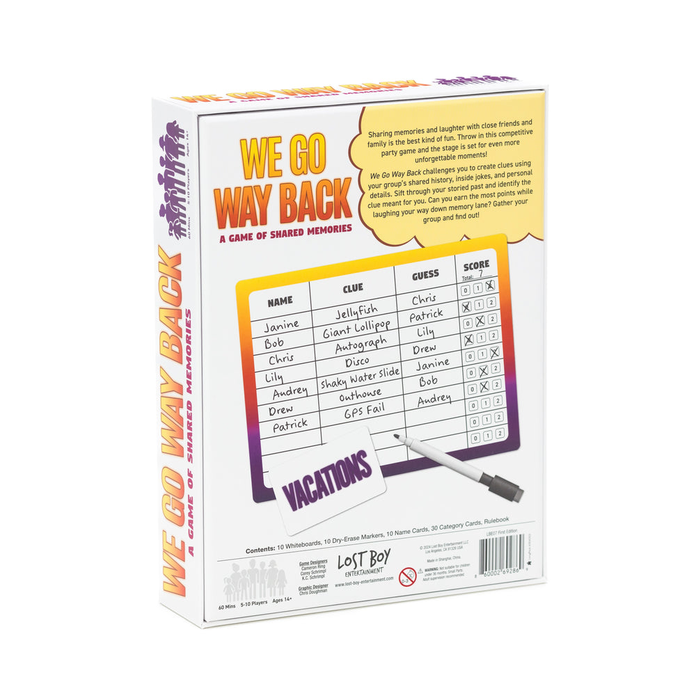 We Go Way Back (ONLINE ORDER ONLY)