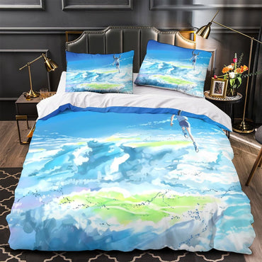 Weathering With You Bedding Set Quilt Duvet Cover Without Filler (Online Order Only)