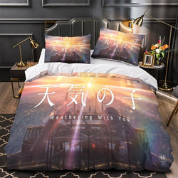 Weathering With You Bedding Set Quilt Duvet Cover Without Filler (Online Order Only)