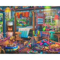 Weaver's Cottage 1000 Piece Jigsaw Puzzle Springbok (ONLINE ORDER ONLY)