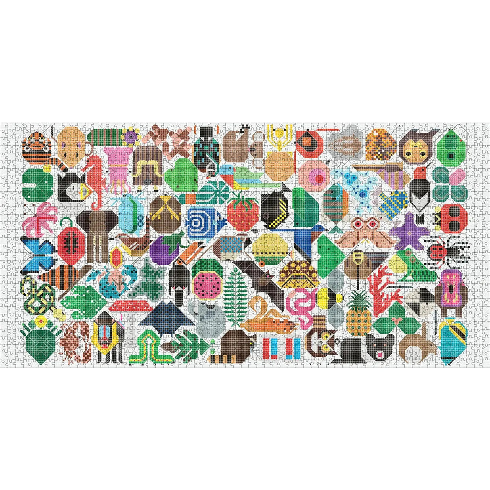 Web of Life 2000 Piece Panoramic Jigsaw Puzzle Pomegranate (ONLINE ORDER ONLY)