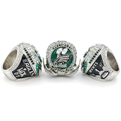 Philadelphia Eagles Super Bowl LIX Rings #1 Hurts MVP Edition with Wings Pop Out (ONLINE ORDER ONLY)