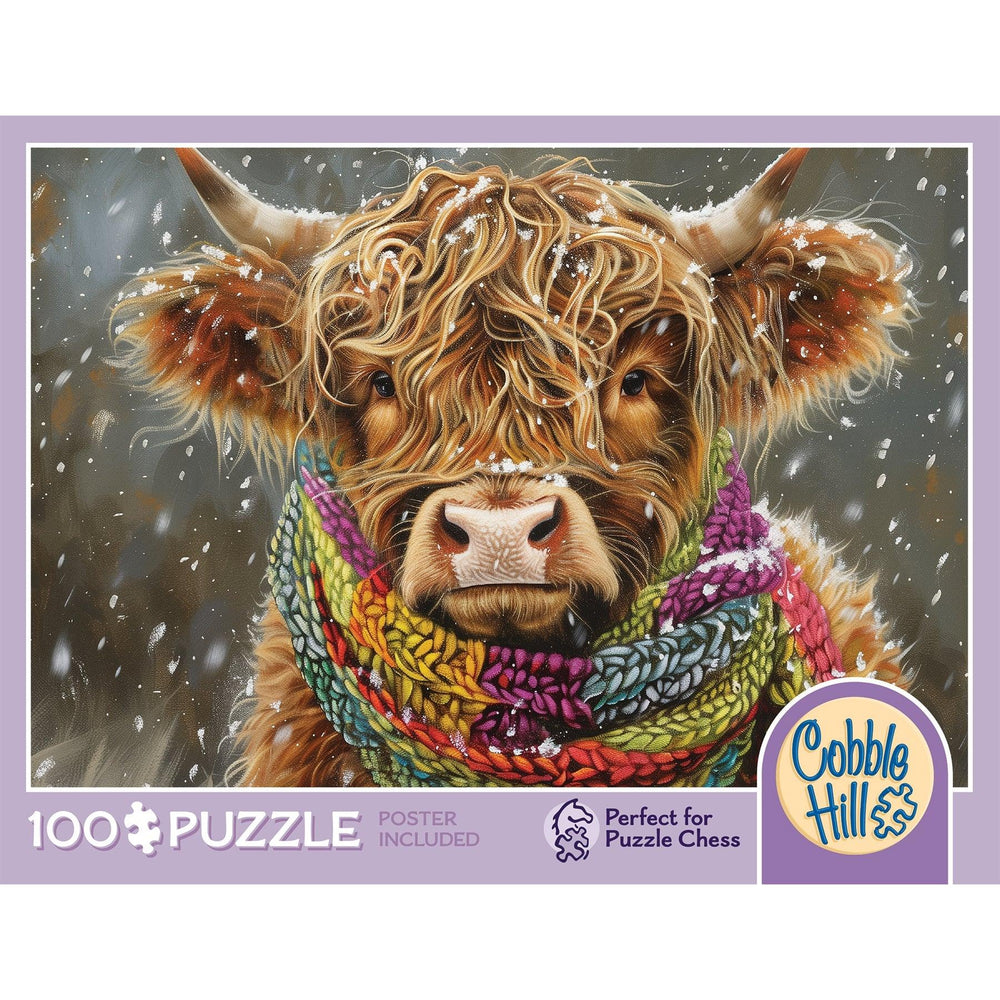 Wee Coo 100 Large Piece Jigsaw Puzzle Cobble Hill
